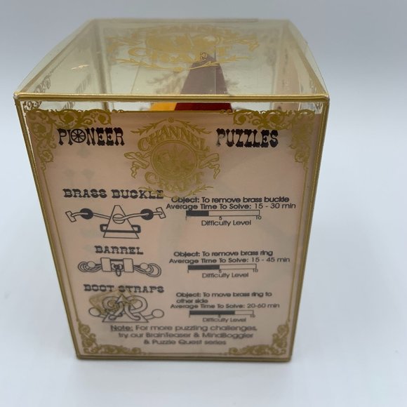 NWT - Boot Straps Pioneer Puzzle Challenges - Picture 3 of 4